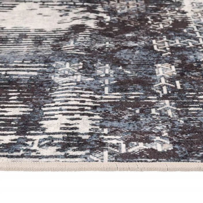 Tapis lavable multicolore 190x300 cm antidérapant - Photo n°6