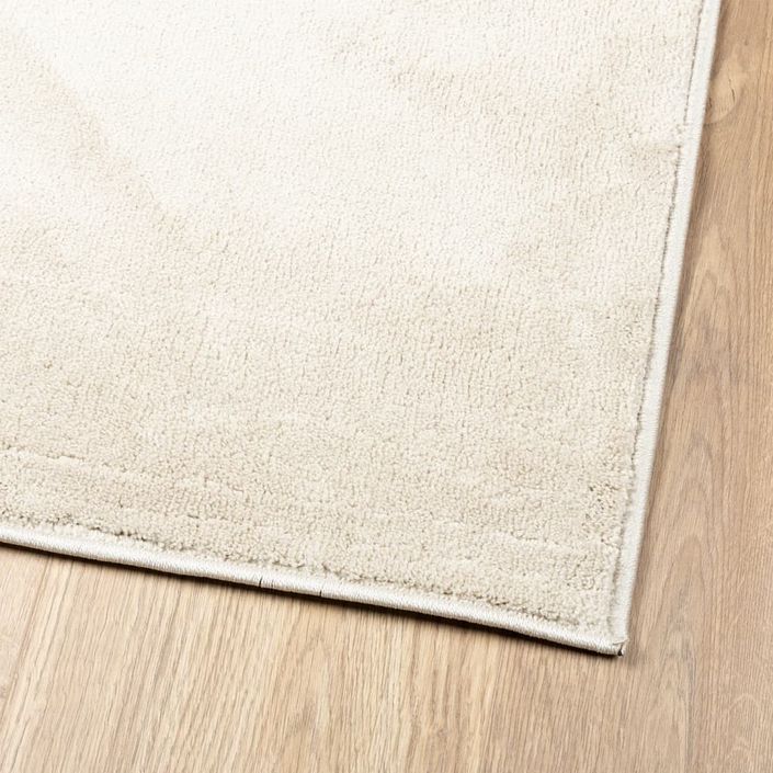 Tapis OVIEDO à poils courts beige 60x110 cm - Photo n°4