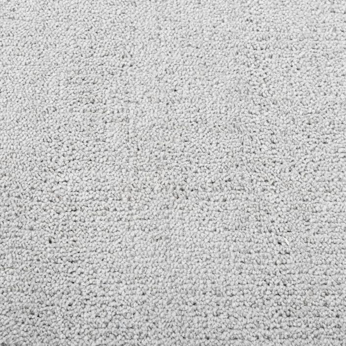 Tapis OVIEDO à poils courts gris 100x200 cm - Photo n°9