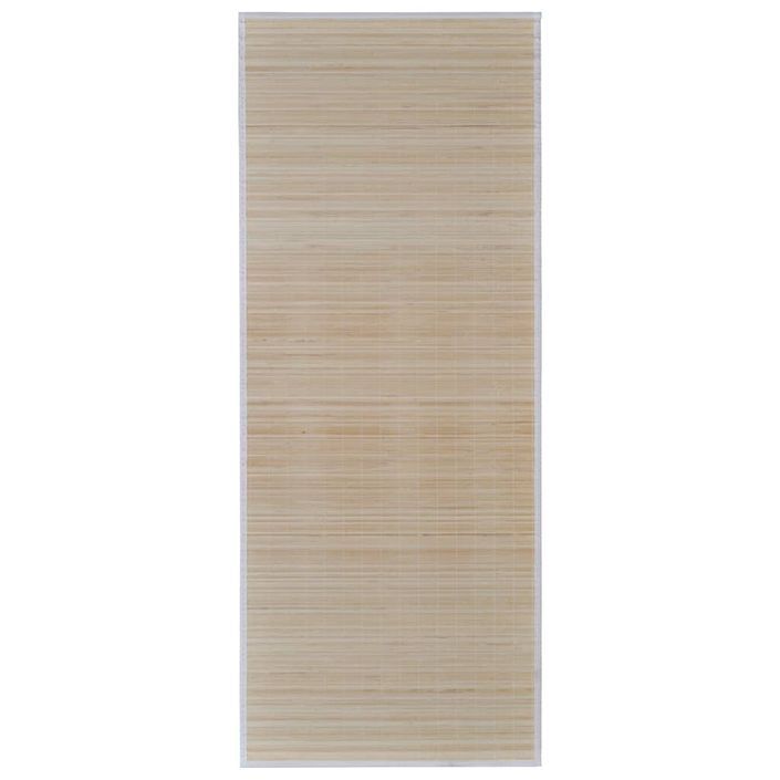 Tapis rectangulaires Bambou naturel 2 pcs 120x180 cm - Photo n°3