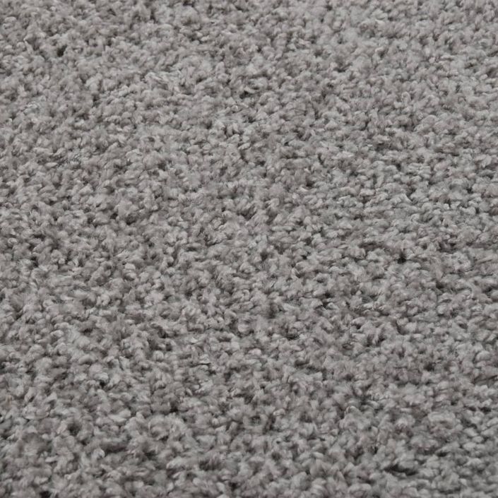 Tapis shaggy à poils longs Gris 120x170 cm - Photo n°5