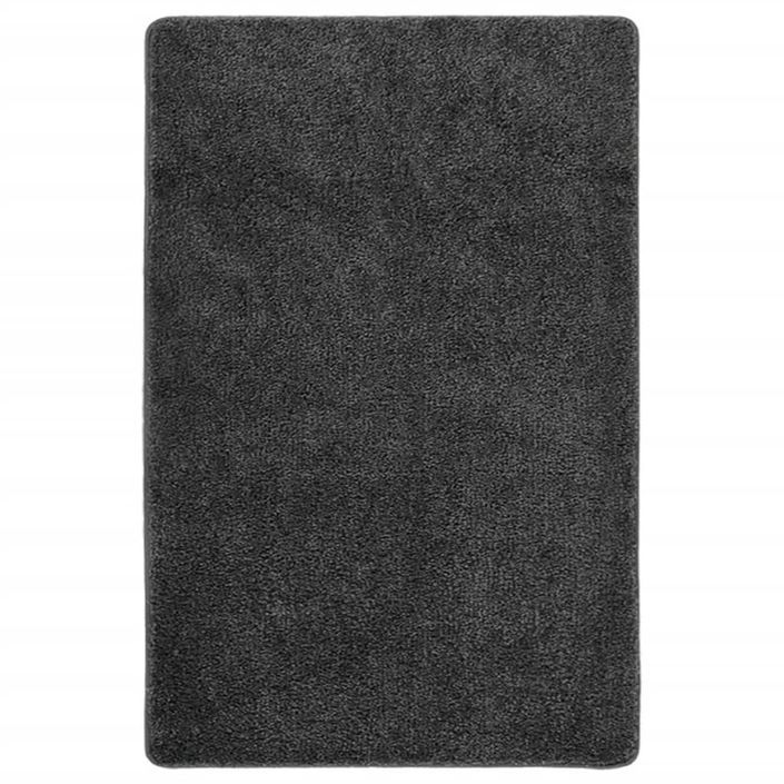 Tapis shaggy antidérapant Gris 200x290 cm - Photo n°1