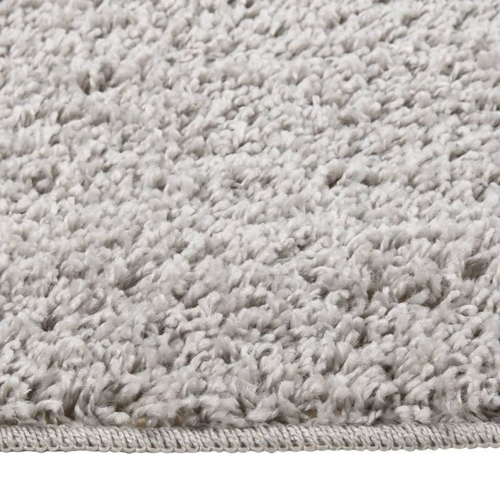 Tapis shaggy antidérapant Gris clair 200x290 cm - Photo n°2