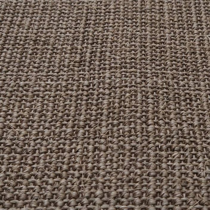 Tapis Sisal naturel 66x150 cm Marron - Photo n°4