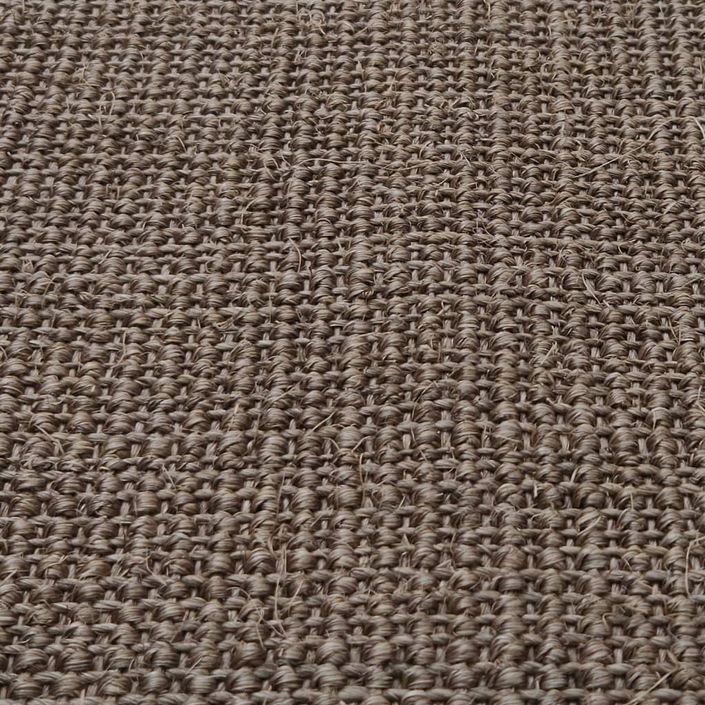 Tapis Sisal naturel 66x200 cm Marron - Photo n°4