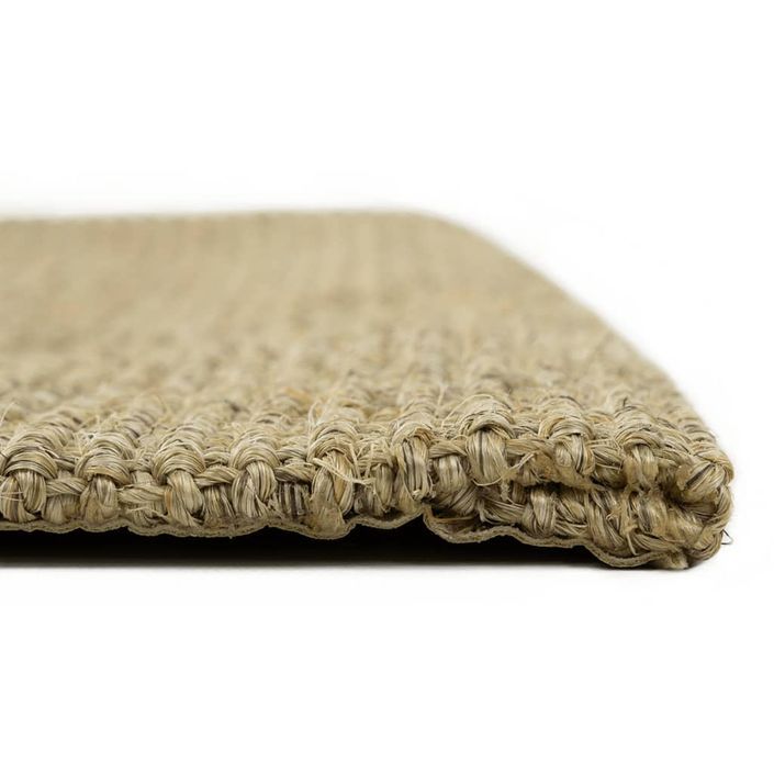 Tapis Sisal naturel 66x250 cm Vert - Photo n°6