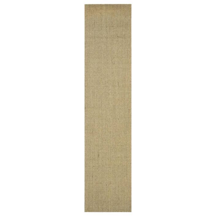 Tapis Sisal naturel 66x300 cm Vert - Photo n°2