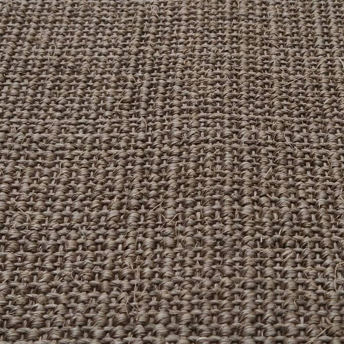 Tapis Sisal naturel 66x350 cm Marron - Photo n°4