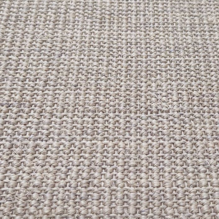 Tapis Sisal naturel 80x300 cm Sableux - Photo n°4