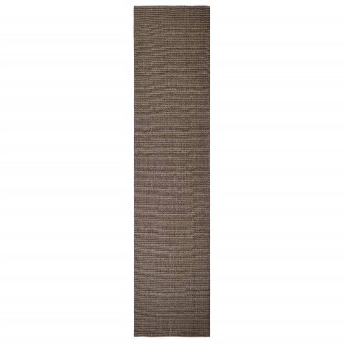 Tapis Sisal naturel 80x350 cm Marron - Photo n°2