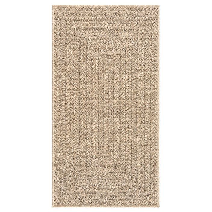 Tapis ZIZUR 100x200 cm aspect de jute intérieur et extérieur - Photo n°4