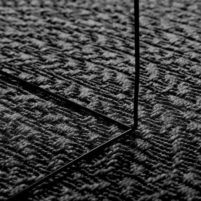 Tapis ZIZUR 100x200 cm aspect de jute intérieur extérieur - Photo n°4