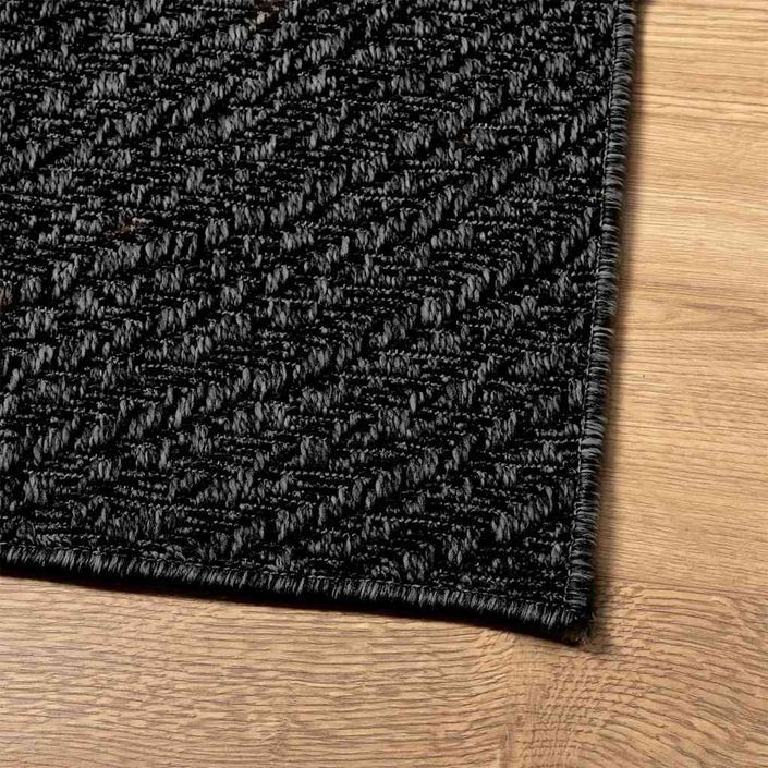 Tapis ZIZUR 100x200 cm aspect de jute intérieur extérieur - Photo n°6