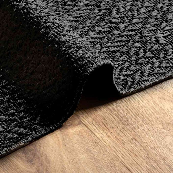 Tapis ZIZUR 100x200 cm aspect de jute intérieur extérieur - Photo n°8