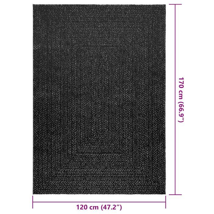 Tapis ZIZUR 120x170 cm aspect de jute intérieur extérieur - Photo n°9