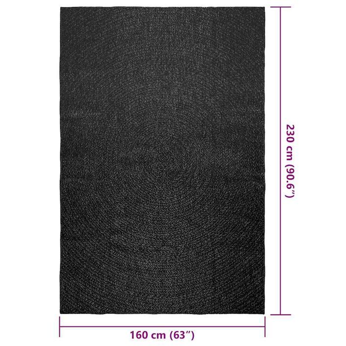 Tapis ZIZUR 160x230 cm aspect de jute intérieur extérieur - Photo n°9