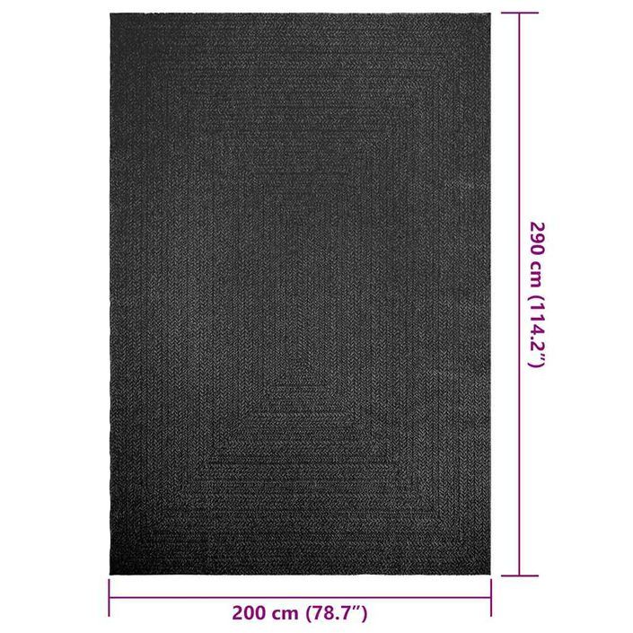 Tapis ZIZUR 200x290 cm aspect de jute intérieur extérieur - Photo n°9