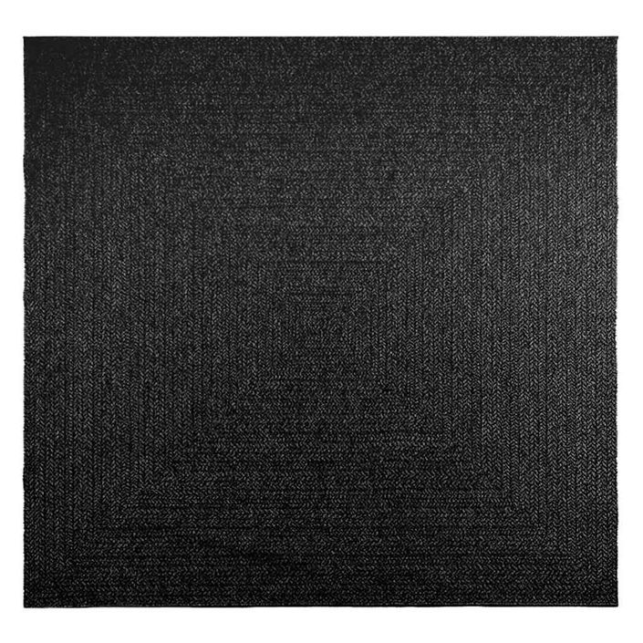 Tapis ZIZUR 240x240 cm aspect de jute intérieur extérieur - Photo n°3