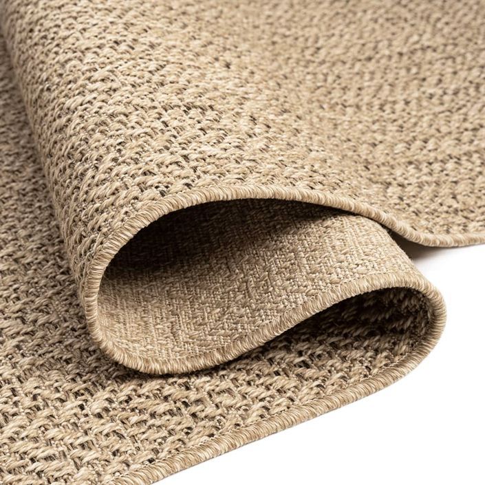 Tapis ZIZUR 240x340 cm aspect de jute intérieur et extérieur - Photo n°5