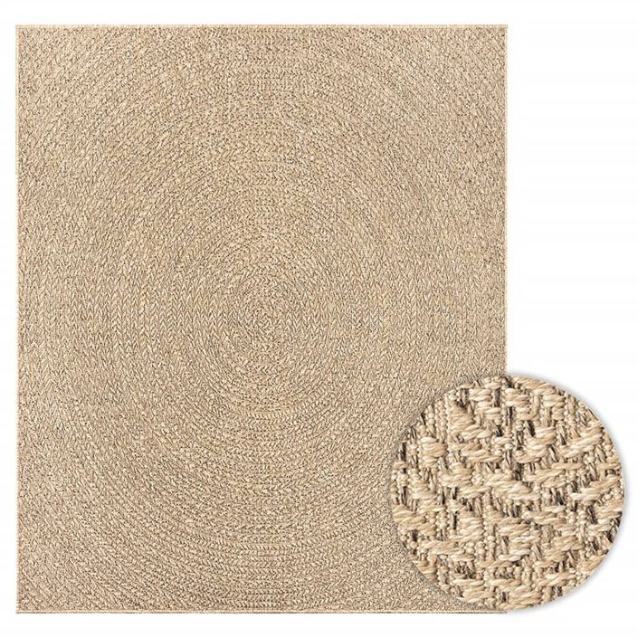 Tapis ZIZUR 240x340 cm aspect de jute intérieur et extérieur - Photo n°1