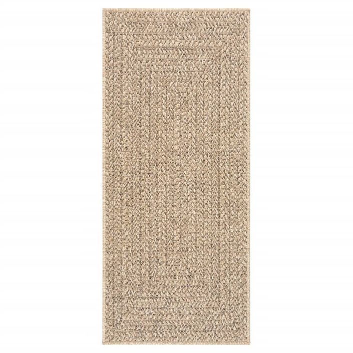 Tapis ZIZUR 80x200 cm aspect de jute intérieur et extérieur - Photo n°4