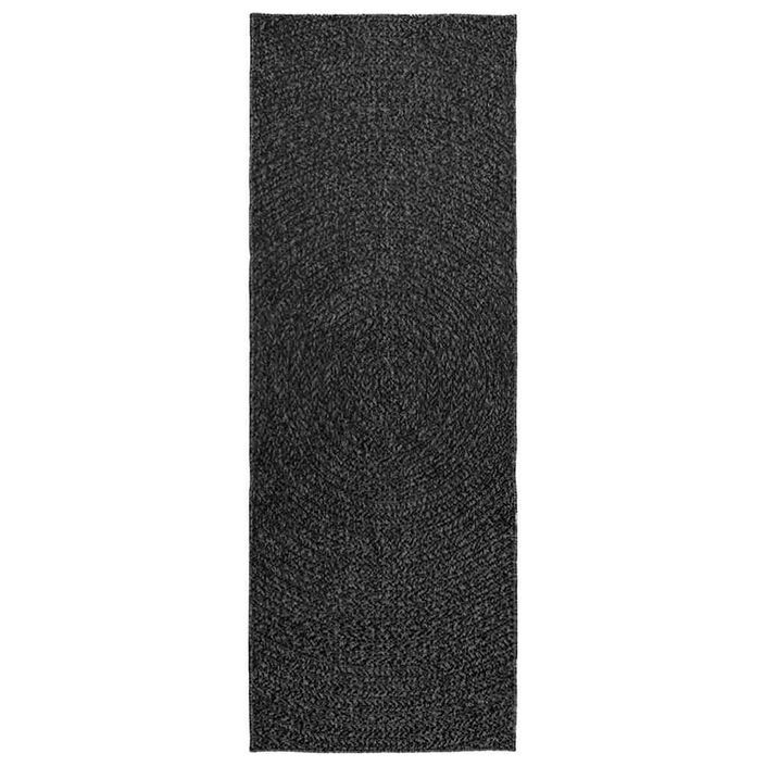 Tapis ZIZUR 80x200 cm aspect de jute intérieur extérieur - Photo n°3