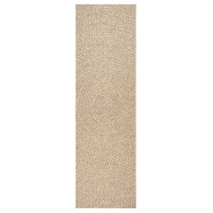 Tapis ZIZUR 80x250 cm aspect de jute intérieur et extérieur - Photo n°4