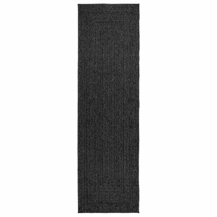 Tapis ZIZUR 80x250 cm aspect de jute intérieur extérieur - Photo n°3