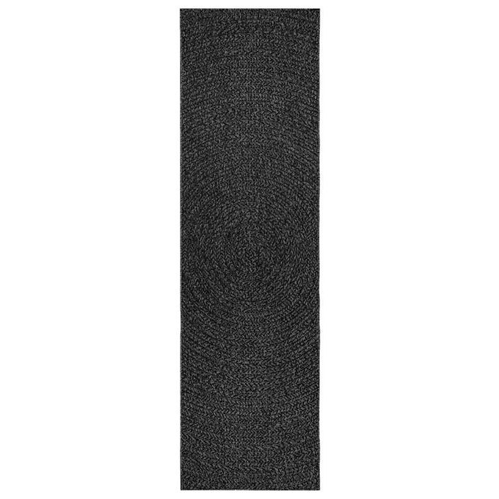 Tapis ZIZUR 80x250 cm aspect de jute intérieur extérieur - Photo n°3