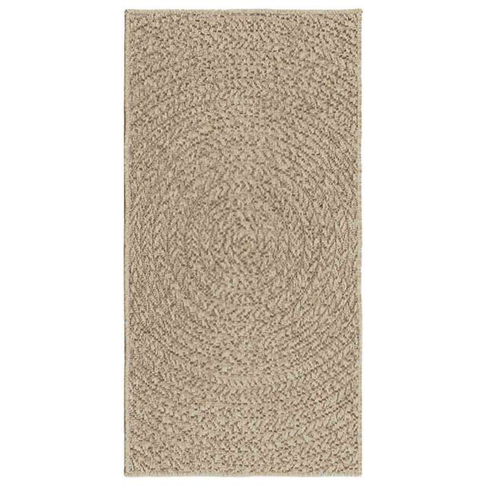 Tapis ZIZUR beige 60x110 cm aspect de jute intérieur extérieur - Photo n°2