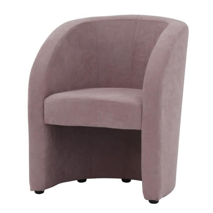 TED Fauteuil SORO rose - Photo n°1