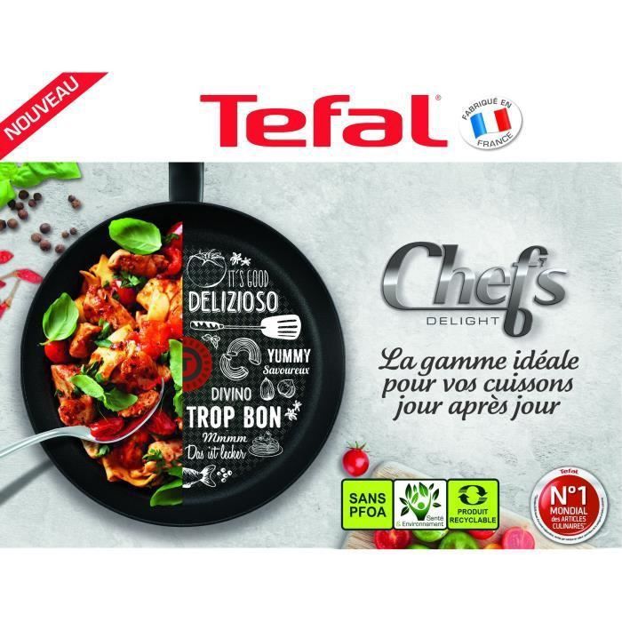 TEFAL - G1223002 - CHEF Effet Pierre - casserole - 20 cm (3 L) - Photo n°4