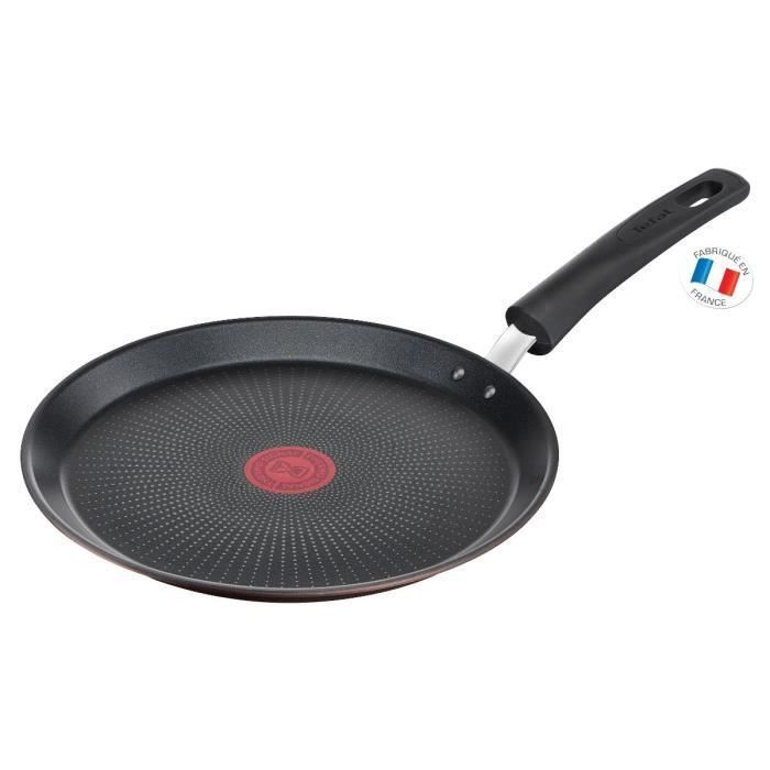 TEFAL G2543902 Poele a crepe 28 cm ECO-RESPECT - antiadhésive - Tous feux dont induction - Made in France - Photo n°1
