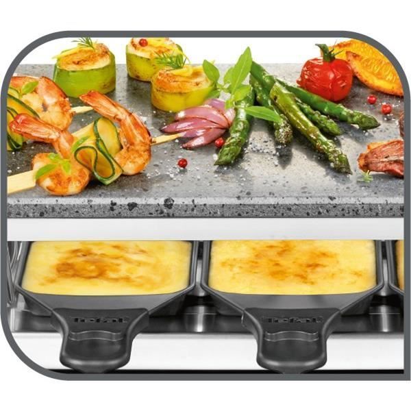 TEFAL - Raclette Inox et Design PR457B12 - Photo n°4