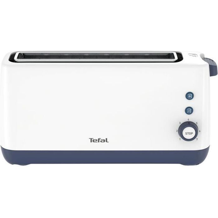 TEFAL TL302110 Grill pain Toaster minim - blanc - Photo n°1