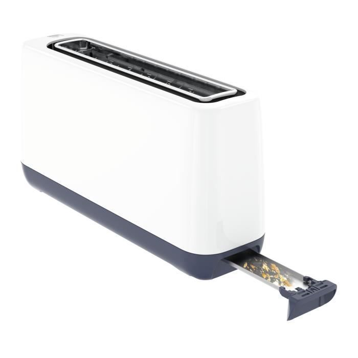 TEFAL TL302110 Grill pain Toaster minim - blanc - Photo n°3