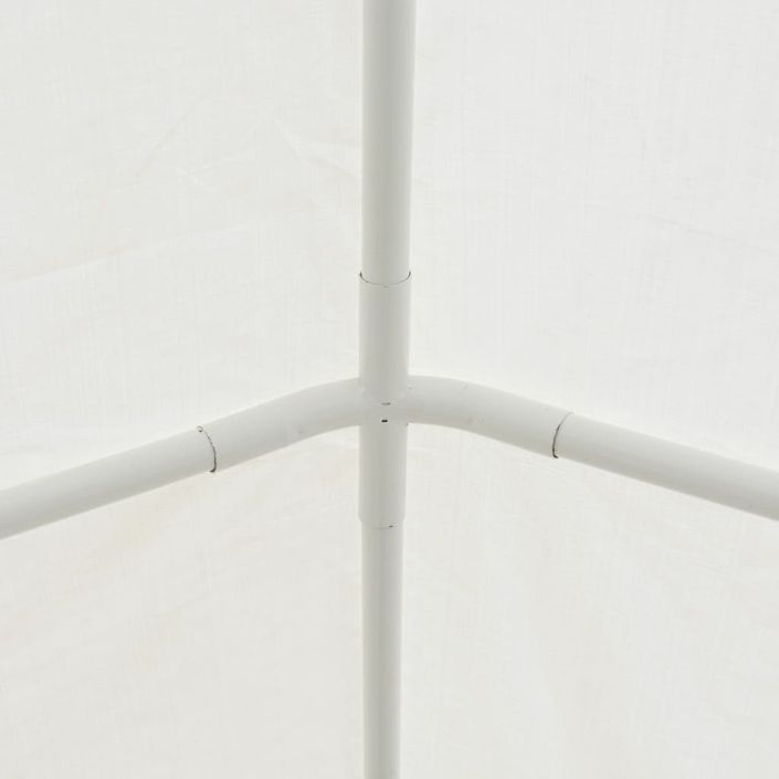Tente de rangement PE 6 x 12 m Blanc - Photo n°4