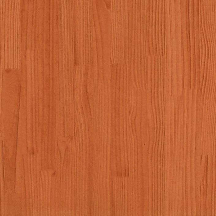 Tête de lit cire marron 90 cm bois massif de pin - Photo n°8