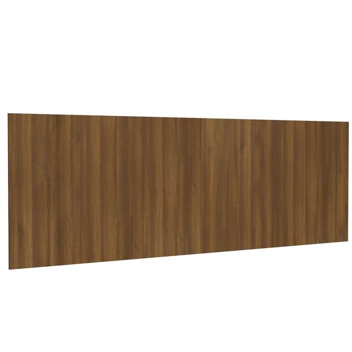 Tête de lit murale Chêne marron 240x1,5x80 cm Bois d'ingénierie - Photo n°2