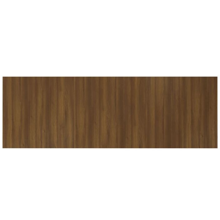 Tête de lit murale Chêne marron 240x1,5x80 cm Bois d'ingénierie - Photo n°5