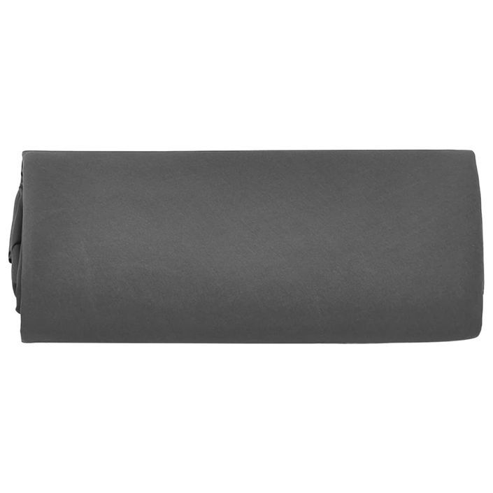 Tissu de remplacement pour parasol d'extérieur Anthracite 300cm - Photo n°4