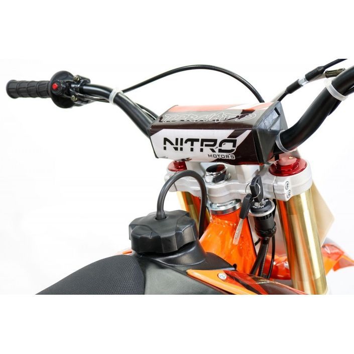 Tornado 250cc rouge 21/18 pouces Moto cross adulte - Photo n°5