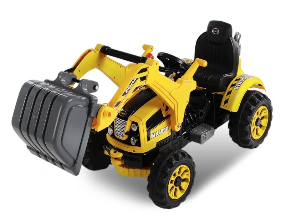 Tracteur électrique jaune 2x30W Kampi - Photo n°1