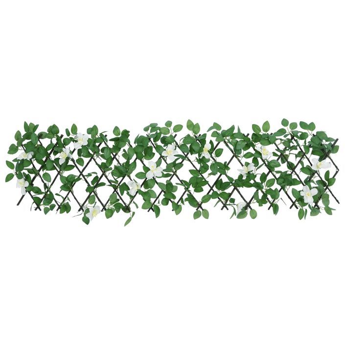 Treillis de lierre artificiel extensible vert 180x30 cm - Photo n°3