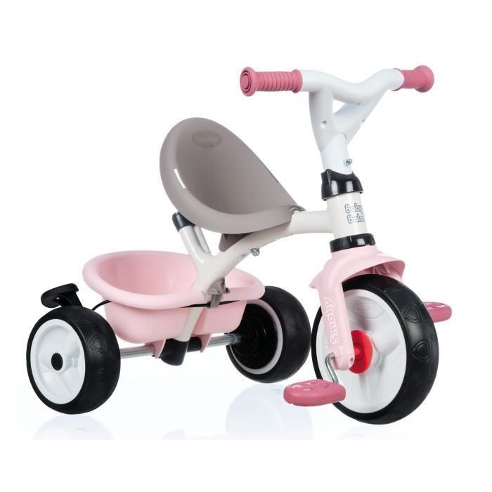 Tricycle Baby Balade Plus Rose - SMOBY - Photo n°2