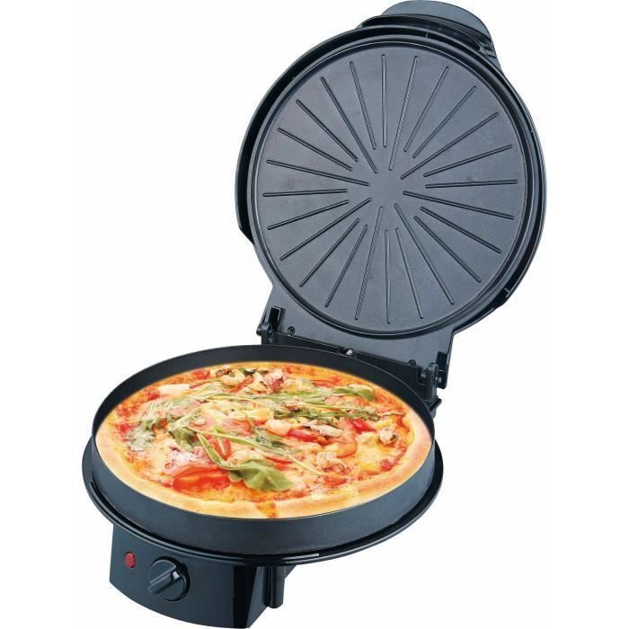 TRIOMPH ETF1599 Multicuiseur pizza tarte crepe - Noir - Photo n°1