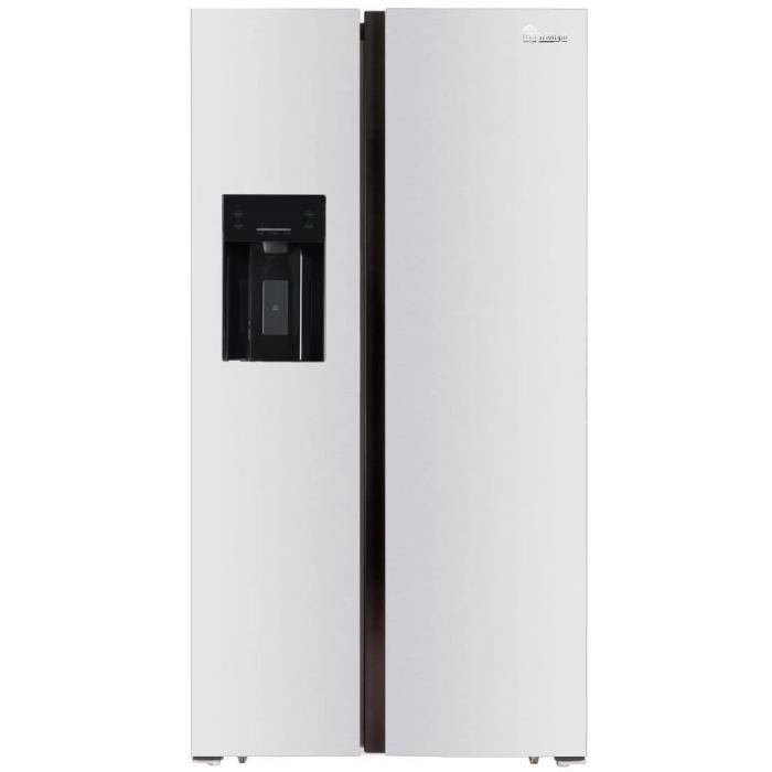 TRIOMPH TSN552NFW - Réfrigérateur Américain - 552 L (383 + 169) - Froid ventilé - A+ - L 91.1 x H 178 cm - Blanc - Photo n°1