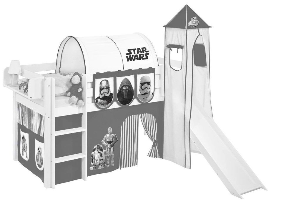 Tunnel blanc Star Wars pour lit mezzanine enfant - Photo n°1