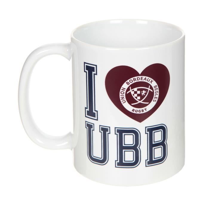 UBB Mug I Love UBB - Blanc - Photo n°1