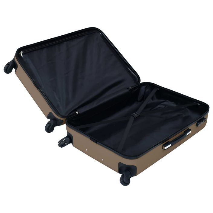 Valise rigide Marron ABS - Photo n°5